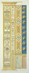 Paneel van de Raphael Loggia in het Vaticaan, uit 
